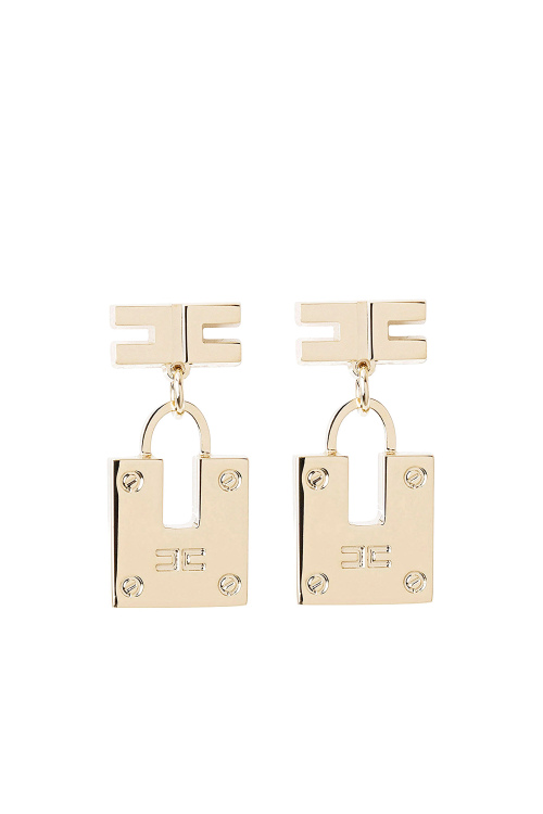 Orecchini lucchetto - Elisabetta Franchi® Outlet