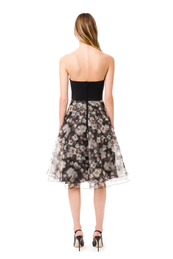 Mini vestido transparente de encaje - Elisabetta Franchi® Outlet