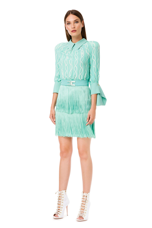 Vestidos elisabetta franchi outlet clearance