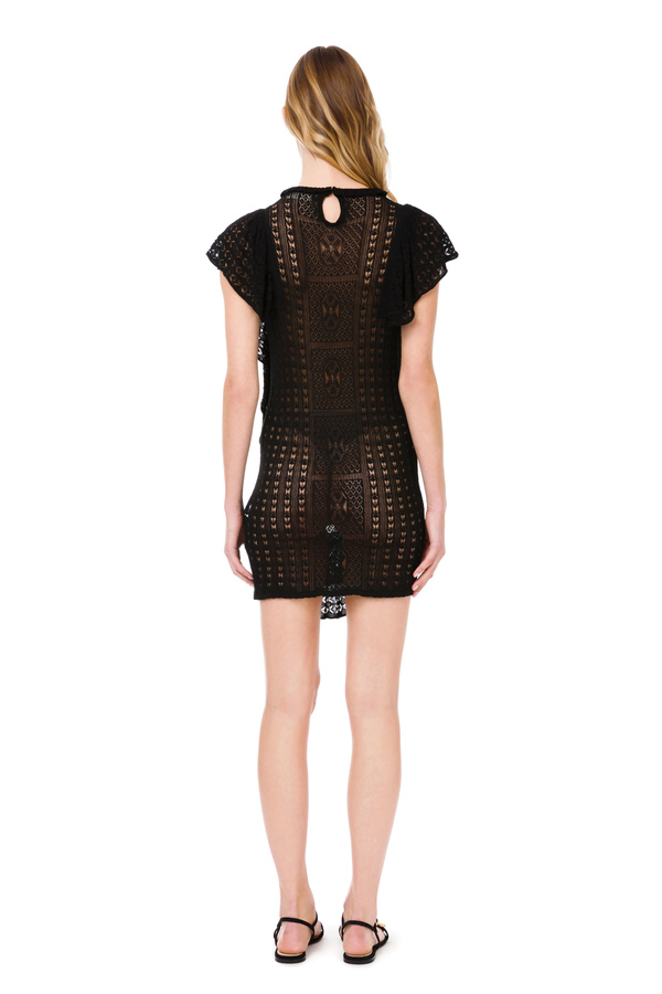 Lace mini dress by Elisabetta Franchi - Elisabetta Franchi® Outlet