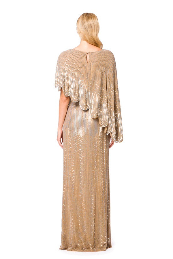 Empire style embroidered dress - Elisabetta Franchi® Outlet