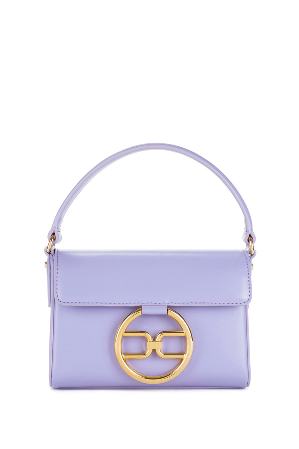 Little Bag Elisabetta Franchi mit hängendem Logo - Elisabetta Franchi® Outlet