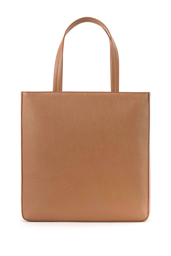 Jacquard maxi tote bag with horse bit print - Elisabetta Franchi® Outlet