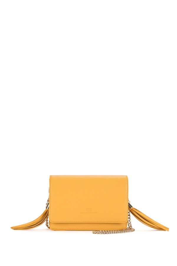 Bag with tassels - Elisabetta Franchi® Outlet