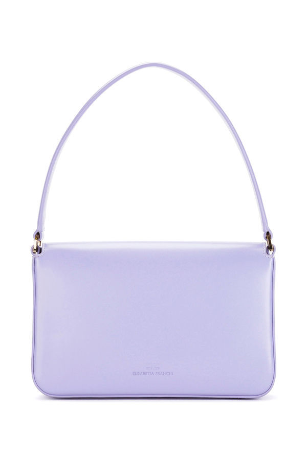 Mittelgroße Box-Bag mit Elisabetta Franchi Logo - Elisabetta Franchi® Outlet