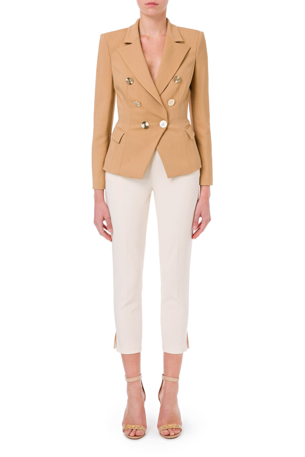 Jacket with long sleeves - Elisabetta Franchi® Outlet