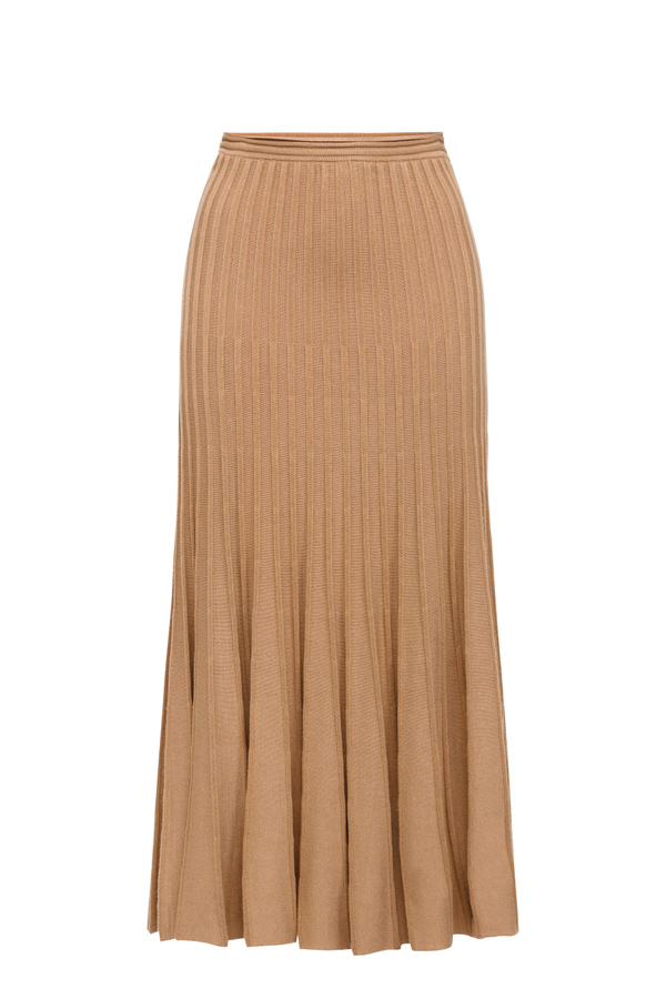 Pleated knit skirt - Elisabetta Franchi® Outlet