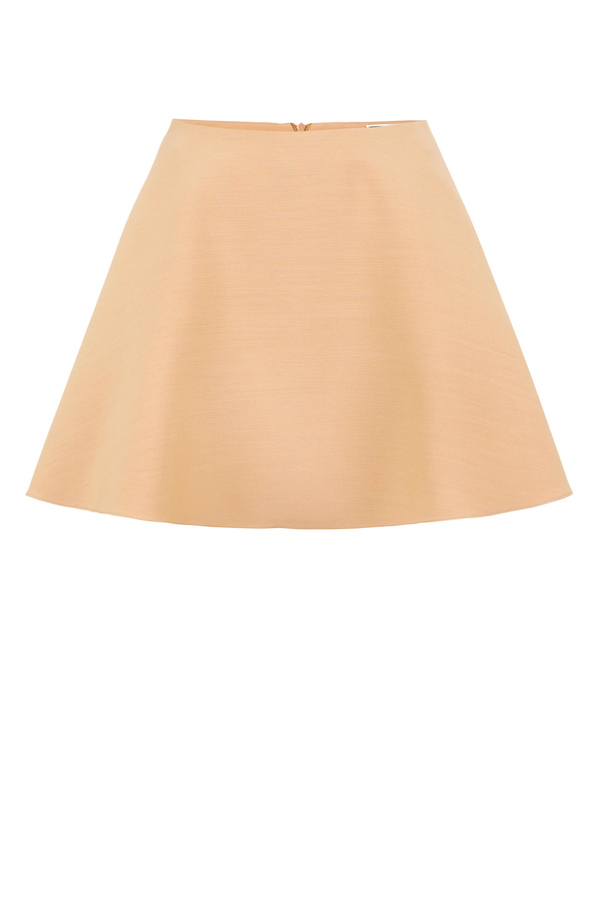 Pleated mini skirt with pockets - Elisabetta Franchi® Outlet