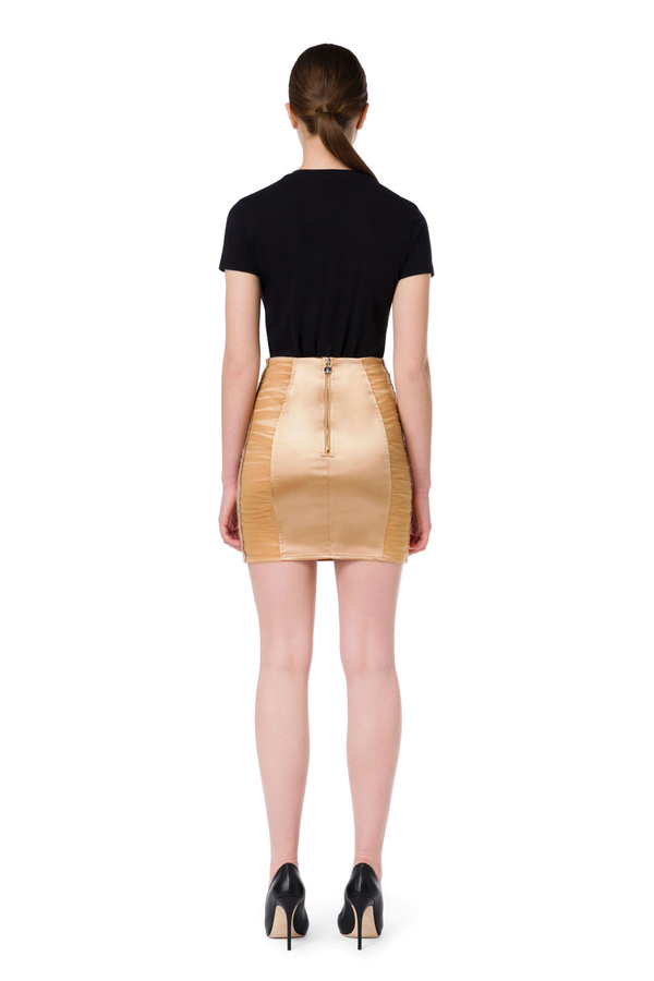 Bustier-effect skirt - Elisabetta Franchi® Outlet