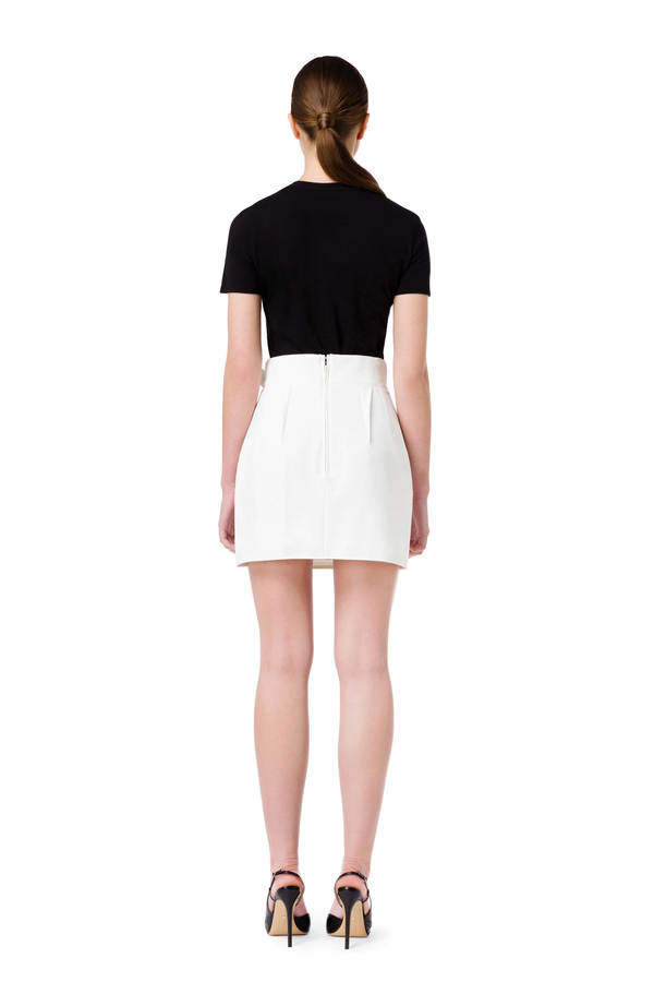 Minifalda con moño lateral - Elisabetta Franchi® Outlet