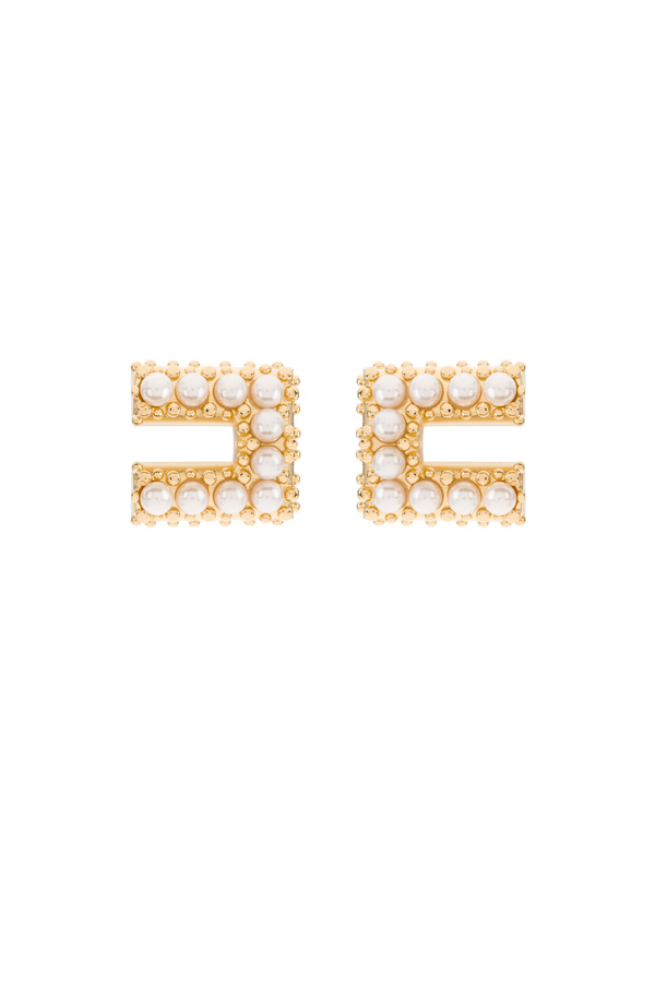Boucles d’oreilles avec perles par Elisabetta Franchi - Elisabetta Franchi® Outlet