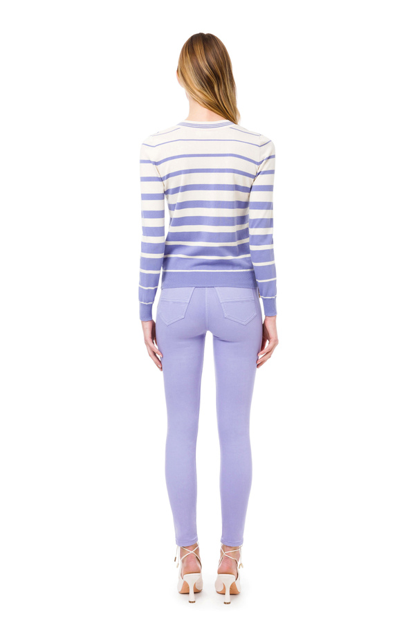 Super Skinny Jeans mit Charm - Elisabetta Franchi® Outlet