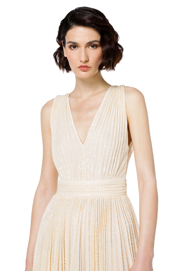 Marilyn dress in tulle fabric - Elisabetta Franchi® Outlet