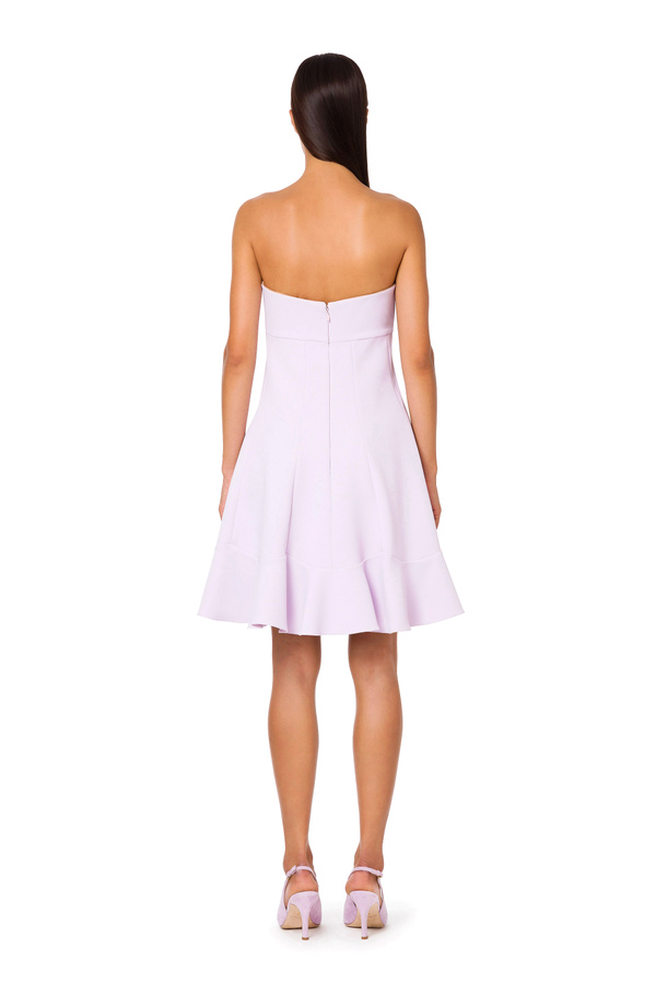 Mini dress with large bow - Elisabetta Franchi® Outlet