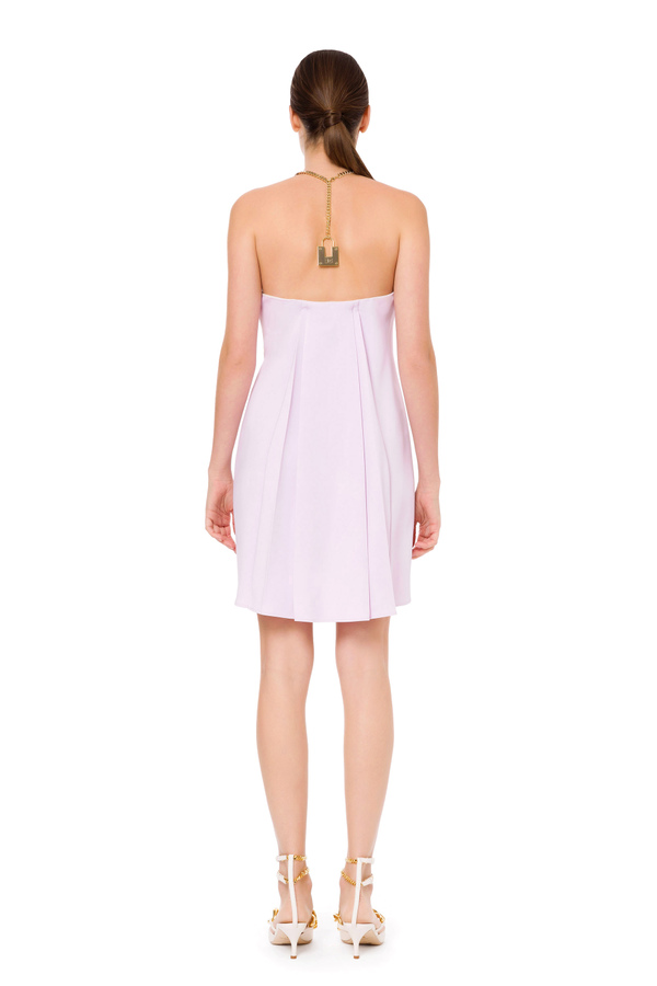 Mini dress with jewel chain - Elisabetta Franchi® Outlet