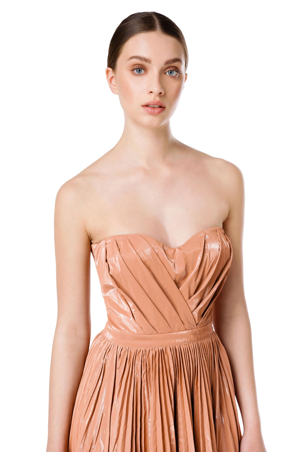 Dress with gathered bodice - Elisabetta Franchi® Outlet