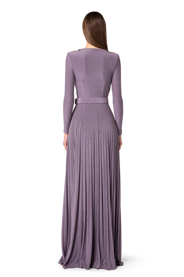 Robe Red Carpet en jersey lurex - Elisabetta Franchi® Outlet