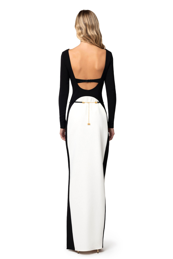 Zweifarbiges Red Carpet Kleid - Elisabetta Franchi® Outlet