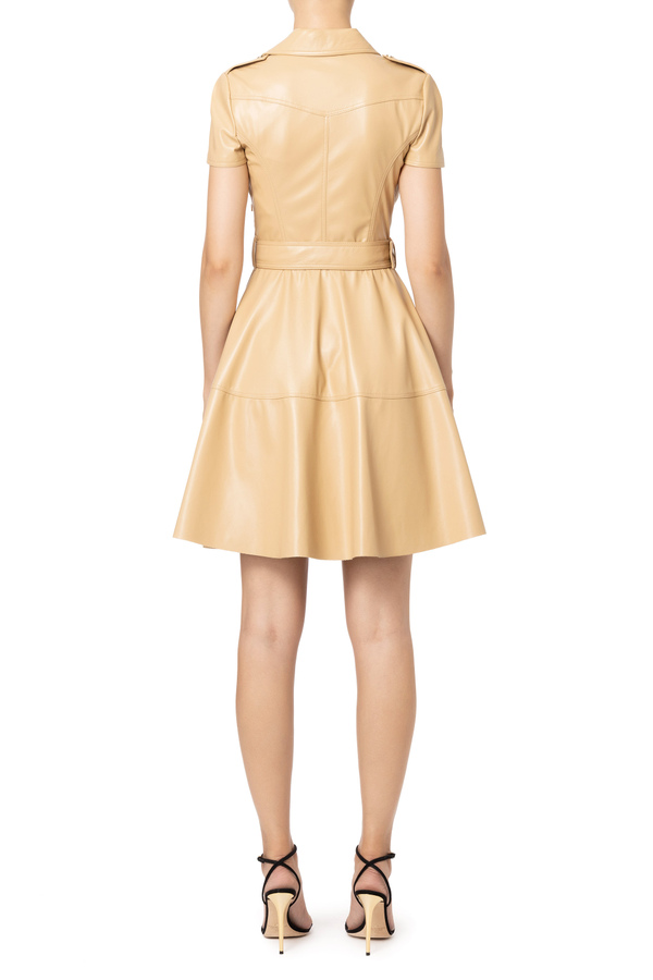 Short dress with belt - Elisabetta Franchi® Outlet