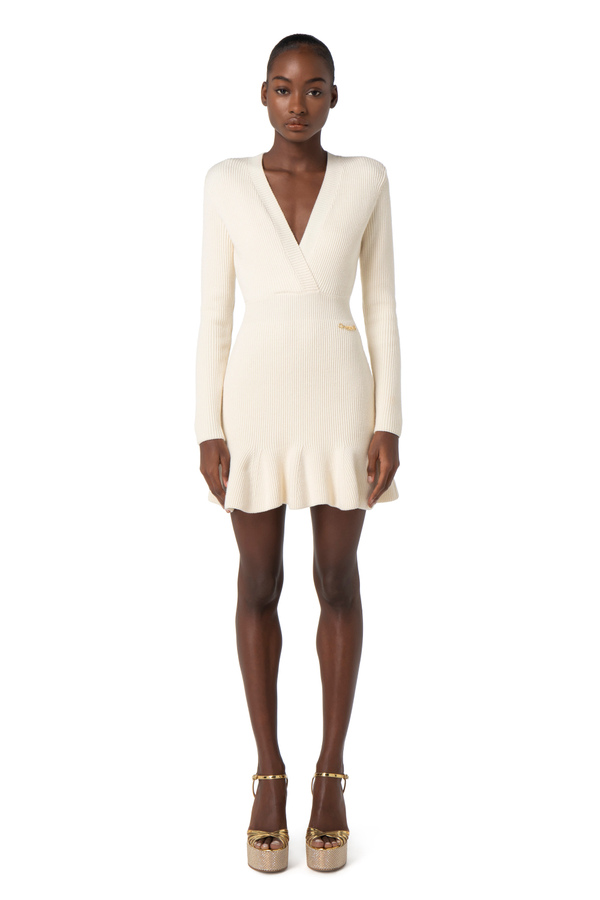 Elisabetta franchi knit dress outlet