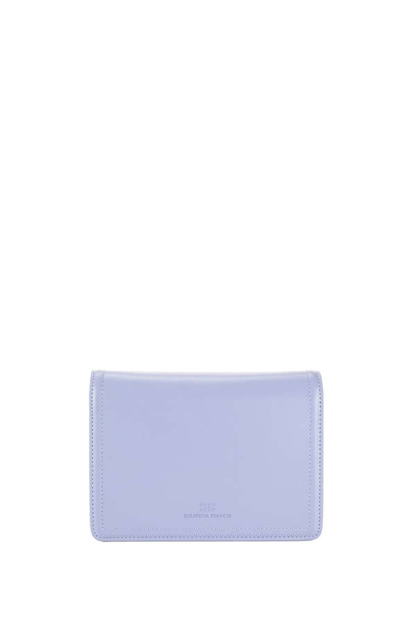 Shoulder bag with padlock pendant - Elisabetta Franchi® Outlet