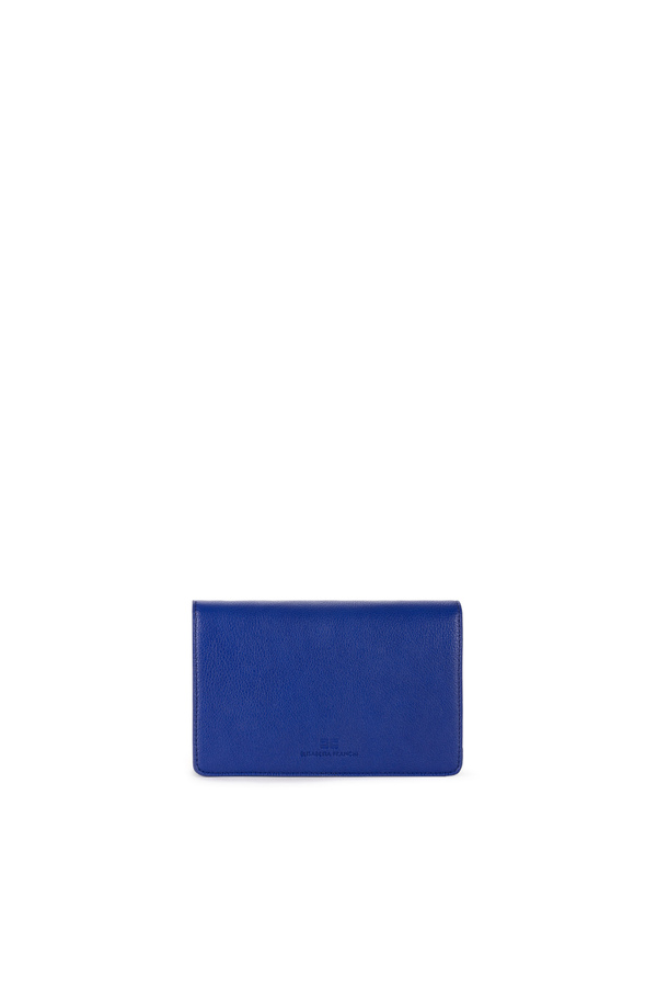 Shoulder bag with metal logo - Elisabetta Franchi® Outlet