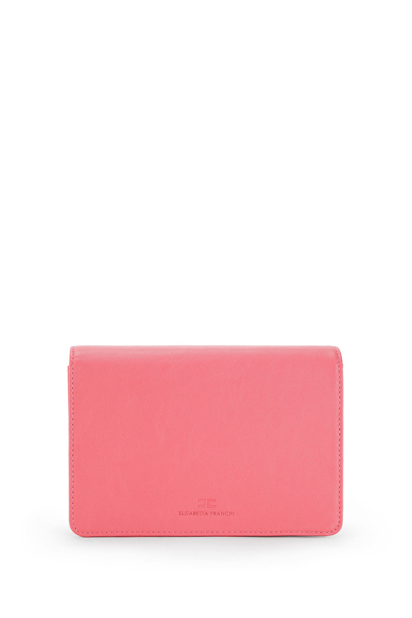 Micro bag with logo - Elisabetta Franchi® Outlet