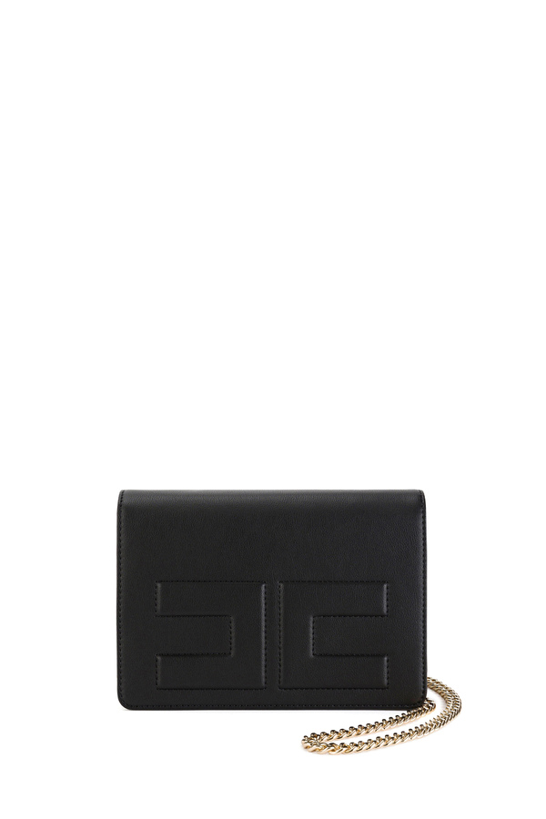 Micro-Tasche mit Logo - Elisabetta Franchi® Outlet