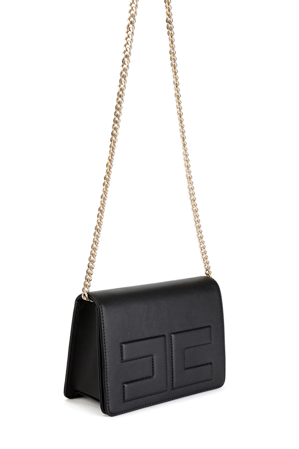 Micro-Tasche mit Logo - Elisabetta Franchi® Outlet