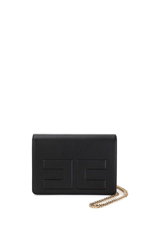 Borsa con tracolla a catena - Elisabetta Franchi® Outlet