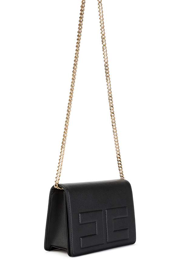 Borsa con tracolla a catena - Elisabetta Franchi® Outlet