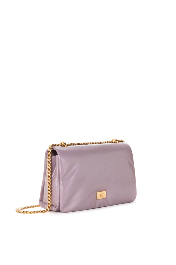 Medium puffy bag with shoulder strap - Elisabetta Franchi® Outlet