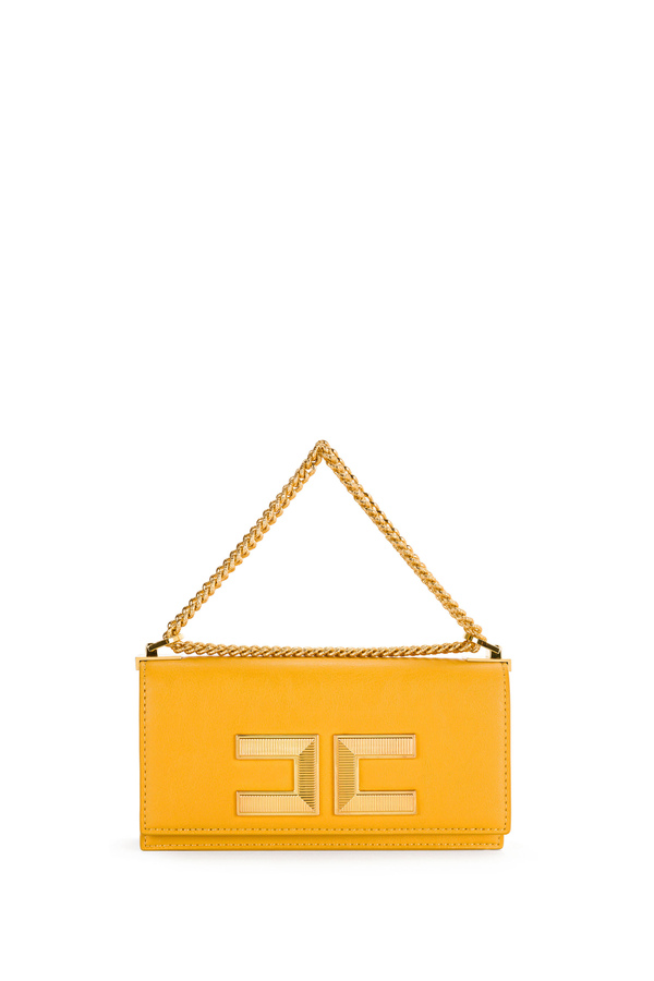 Kleine Tasche mit Kettenhenkel - Elisabetta Franchi® Outlet