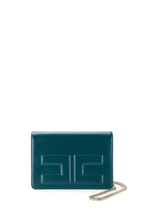 Bag with logo - Elisabetta Franchi® Outlet