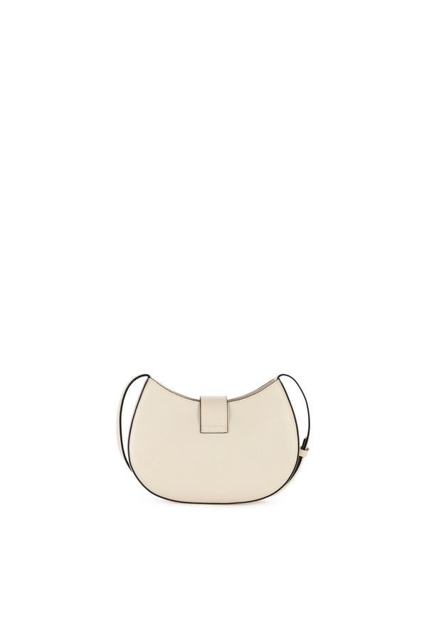 Sac hobo de taille moyenne avec logo en métal - Elisabetta Franchi® Outlet
