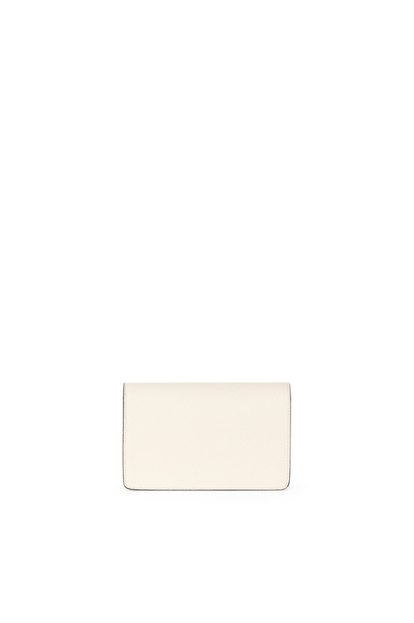 Borsa a tracolla in pelle con morsetto - Elisabetta Franchi® Outlet