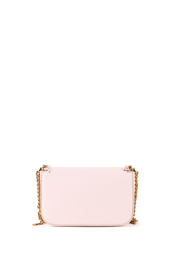 Shoulder bag with chain profile - Elisabetta Franchi® Outlet
