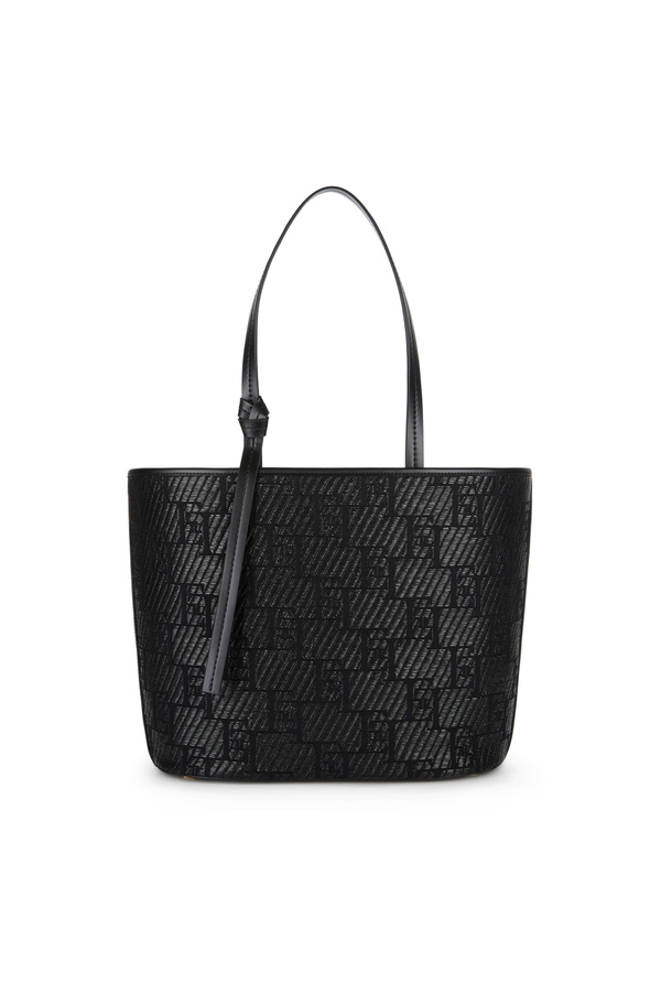 Shopper in tessuto jacquard - Elisabetta Franchi® Outlet