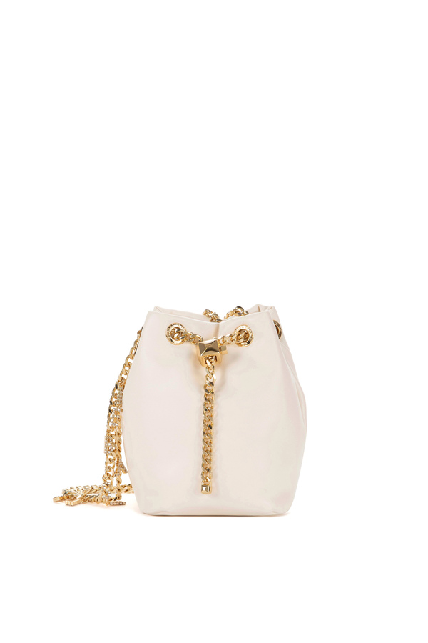 Mini-Beuteltasche mit Schulterriemen - Elisabetta Franchi® Outlet