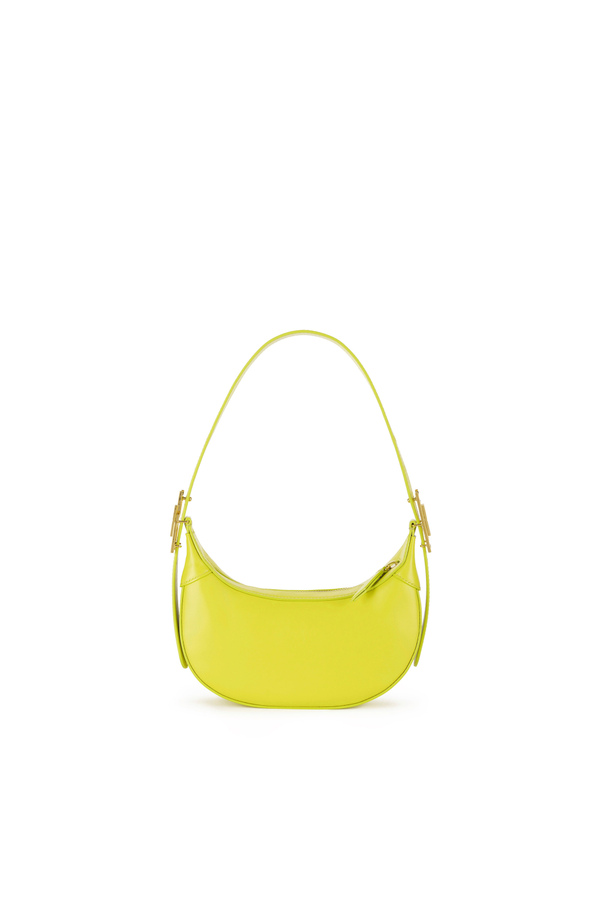 Medium hobo bag with metal buckle - Elisabetta Franchi® Outlet