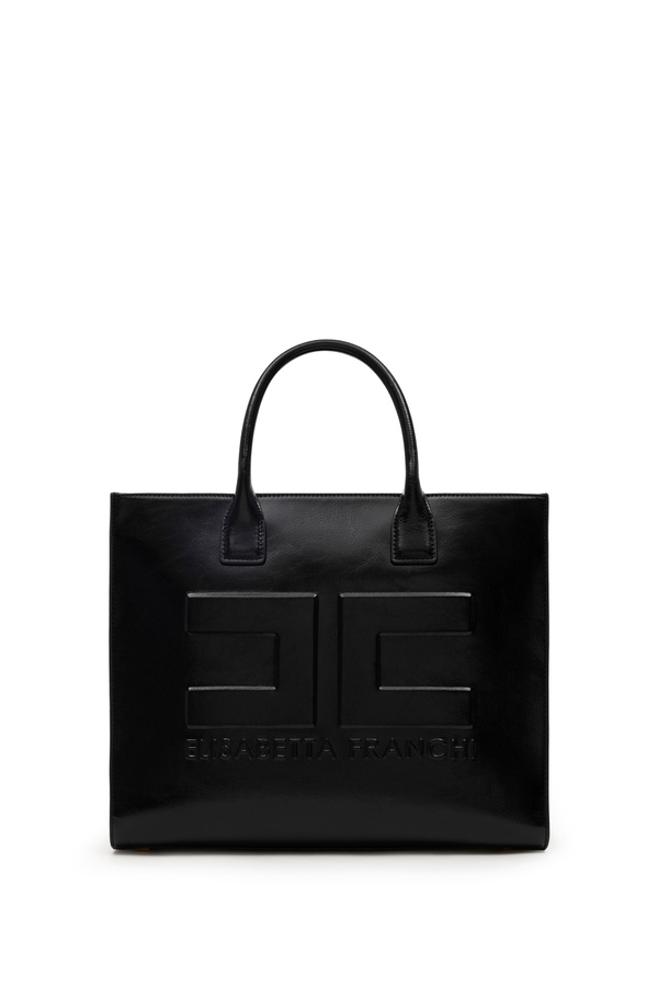 Shopper con tracolla - Elisabetta Franchi® Outlet