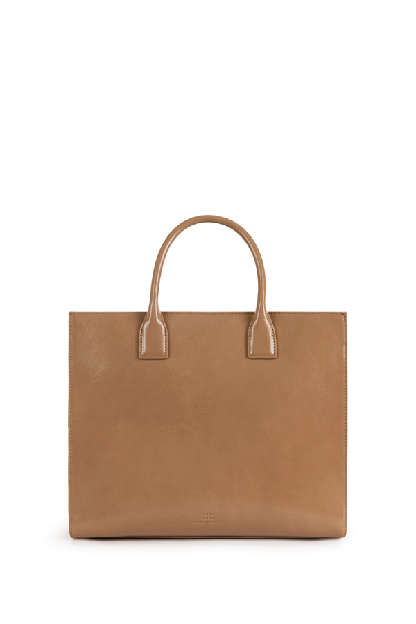 Shopper con tracolla - Elisabetta Franchi® Outlet