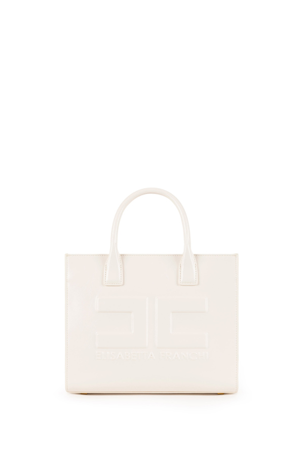 Shopper mit Schulterriemen - Elisabetta Franchi® Outlet