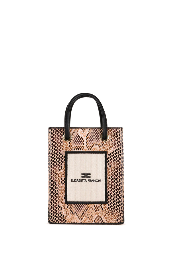 Exotic 03 Short bag - Elisabetta Franchi® Outlet