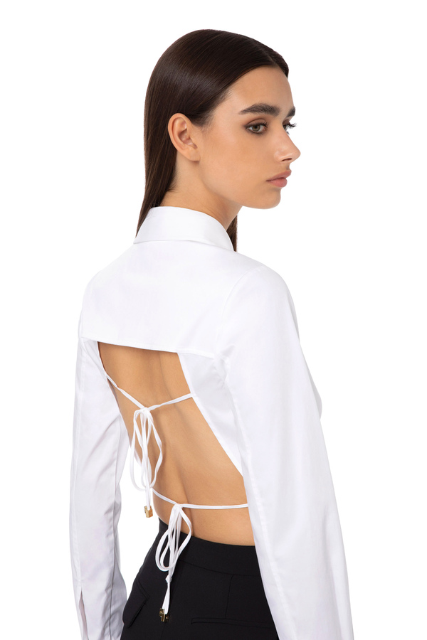 Camicia stretch - Elisabetta Franchi® Outlet