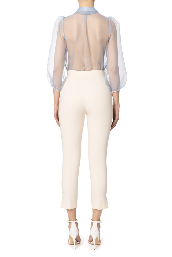 Puff sleeve shirt - Elisabetta Franchi® Outlet