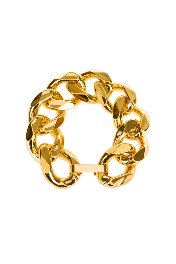 Maxi gold chain necklace - Elisabetta Franchi® Outlet
