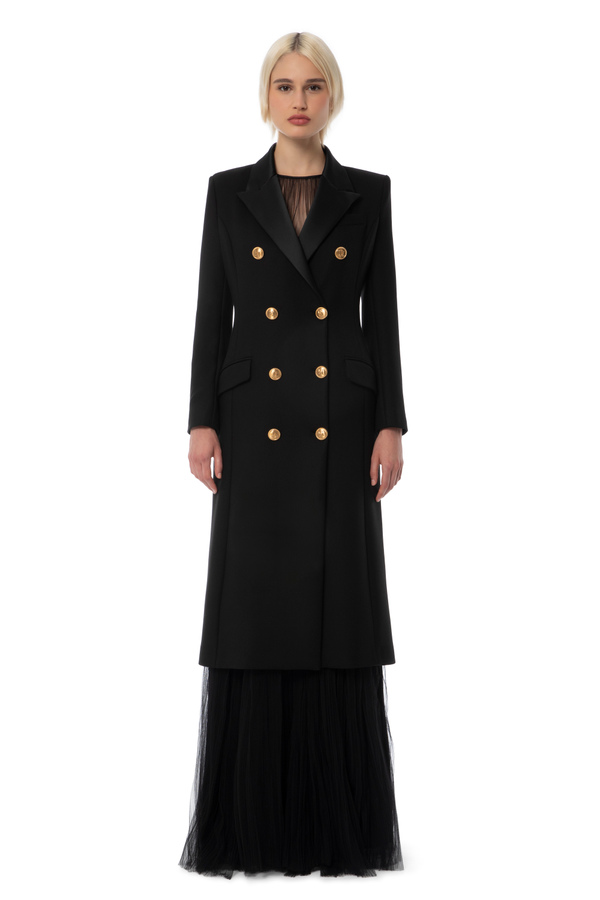 Elisabetta franchi coat on sale