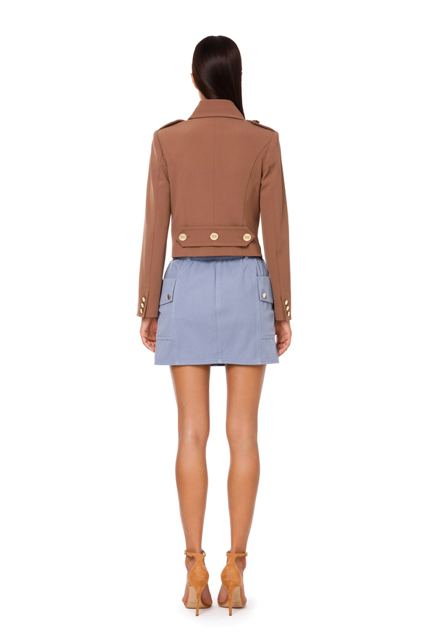 Veste safari avec poches utilitaires - Elisabetta Franchi® Outlet