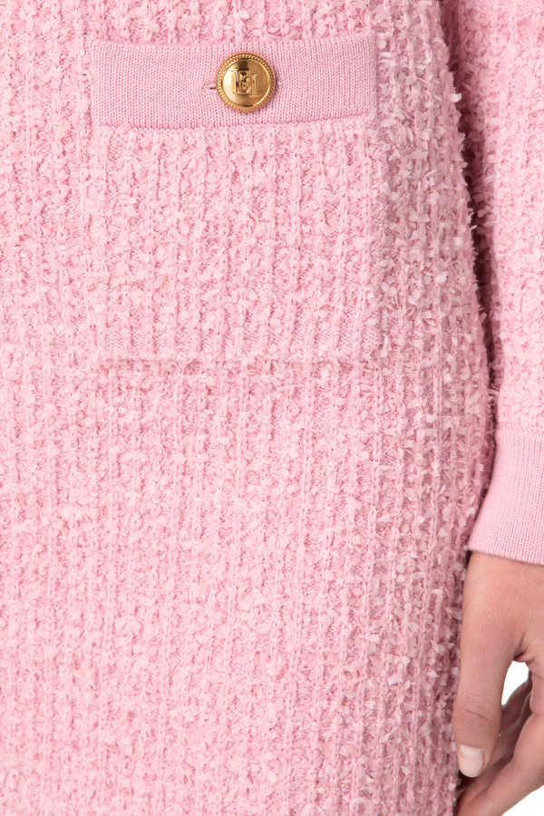 Jacquard mini-skirt with pockets - Elisabetta Franchi® Outlet
